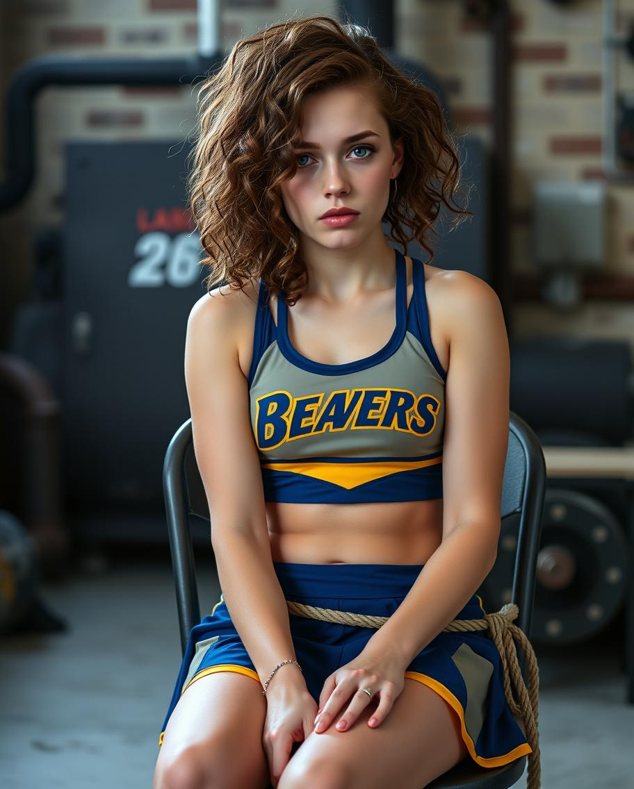 AI Cheerleader Bondage — 10