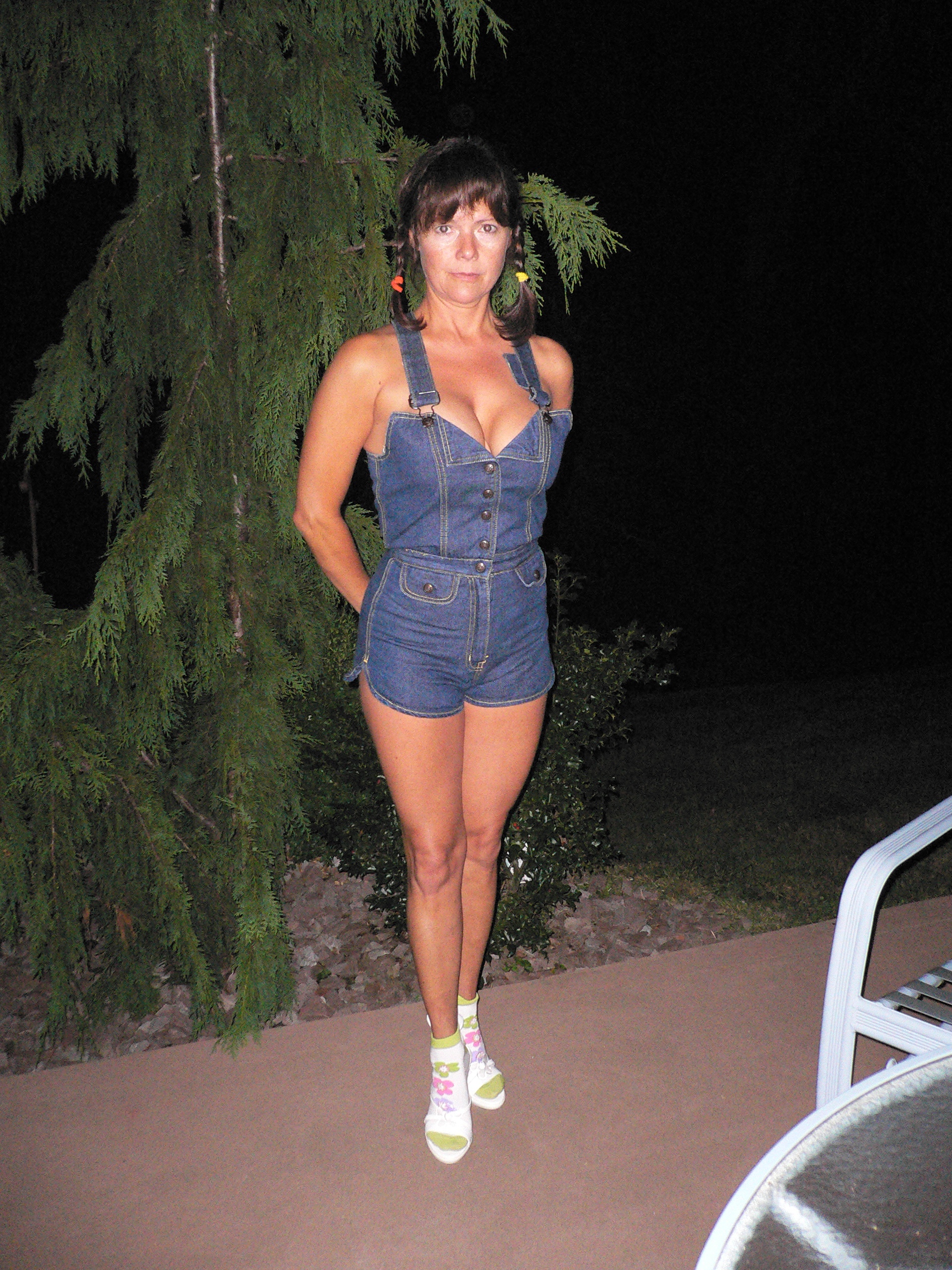 Awesome leggy brunette swinger MILF — 17