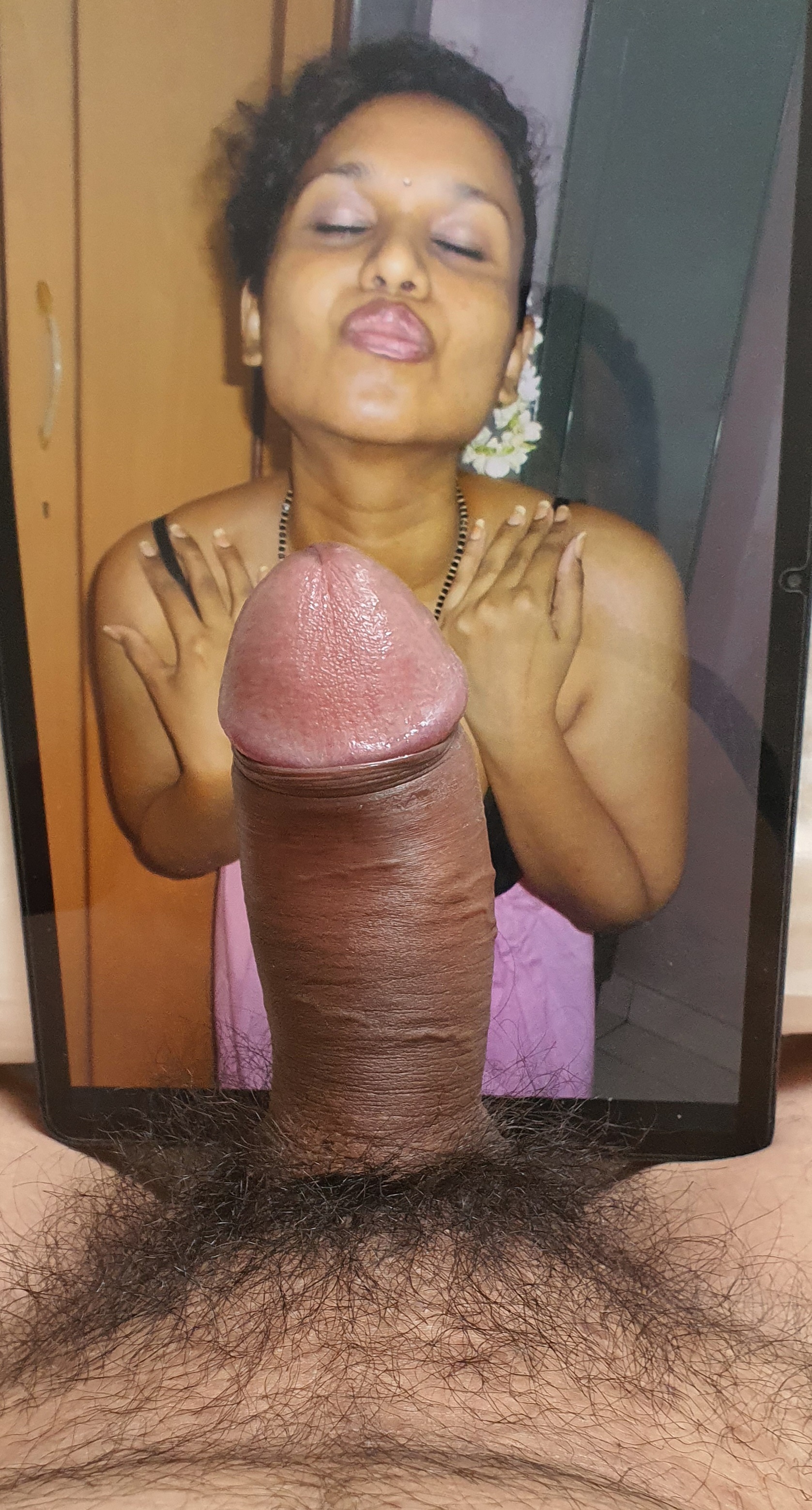 Cock tribute to busty curvy Indian milf by Thukkam — 14