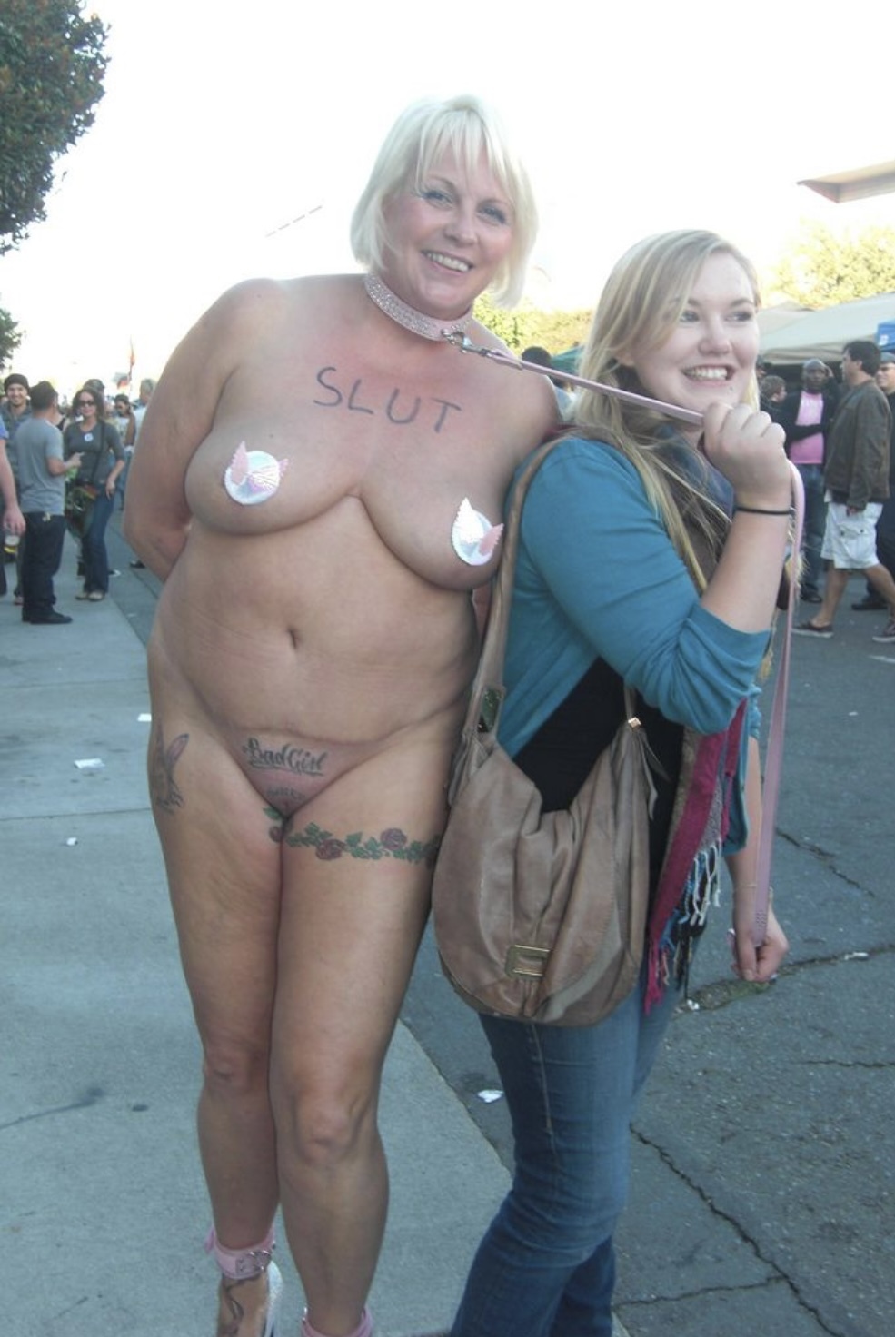 Public and outdoor nudity bdsm and humiliation — 18